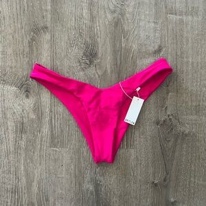 Rare Britlow Swim Hot Pink Bikini bottoms